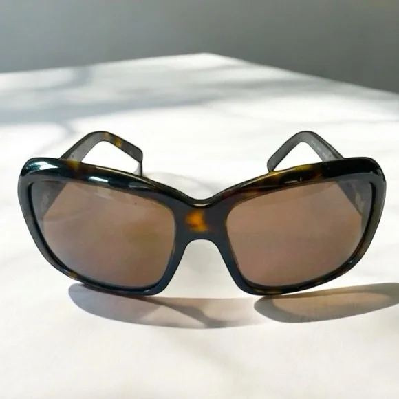 PRADA SPR19L 58/16 130 Women's Sunglasses Tortoise / Dark
Grey Lens ITALY - Picture 7 of 16